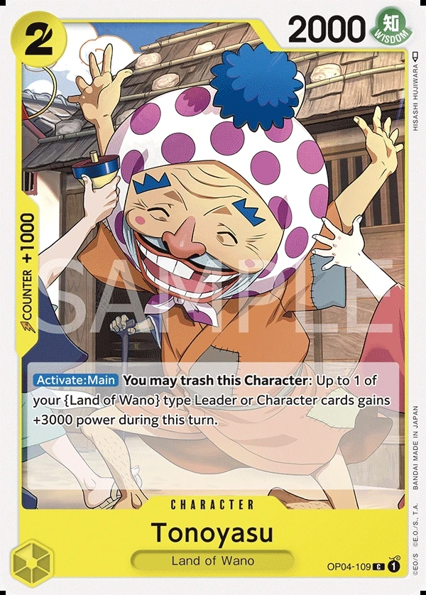 Tonoyasu (OP04-109) One Piece card