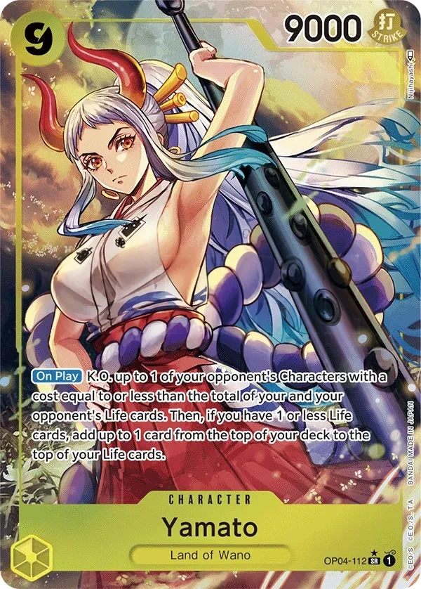 Yamato (OP04-112_p1) Alt Art One Piece card
