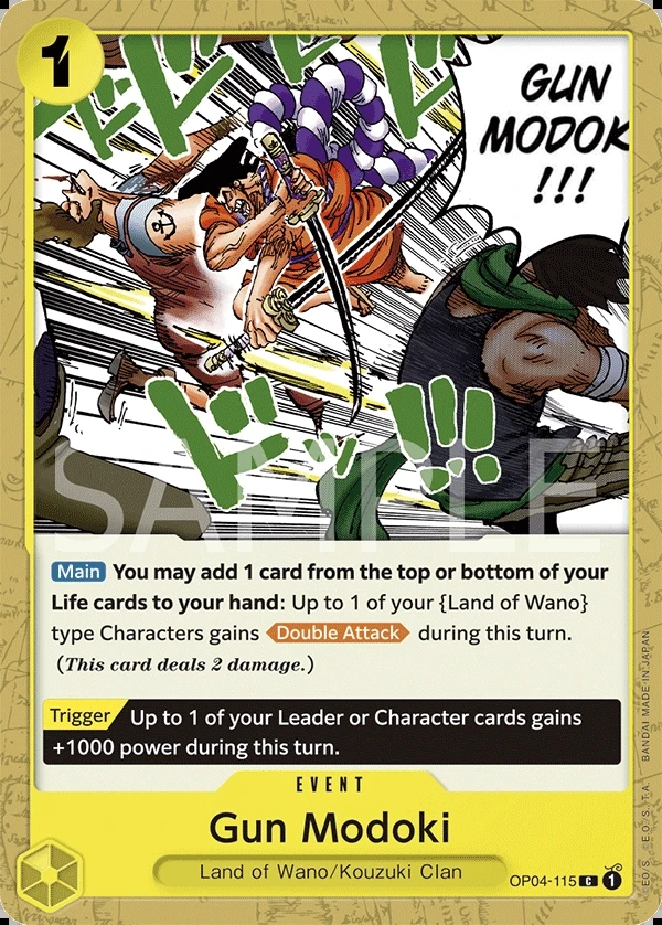 Gun Modoki (OP04-115) One Piece card
