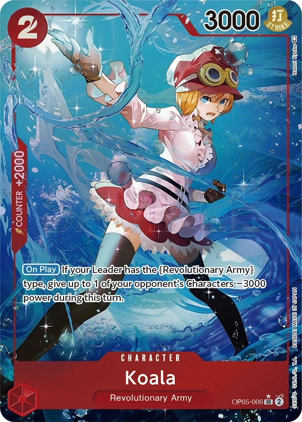Koala (OP05-006_p1) Alt Art One Piece card