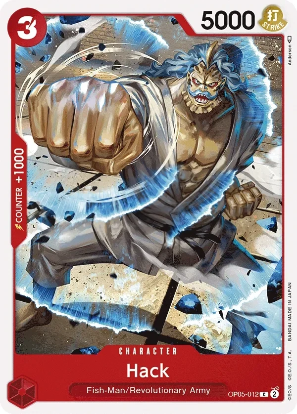 Hack (OP05-012) One Piece card