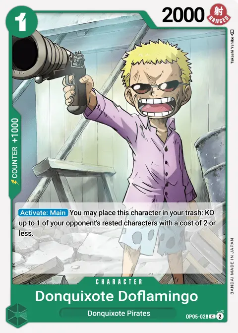 Donquixote Doflamingo (OP05-028) One Piece card