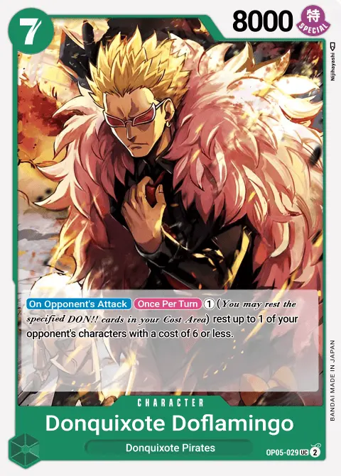 Donquixote Doflamingo (OP05-029) One Piece card