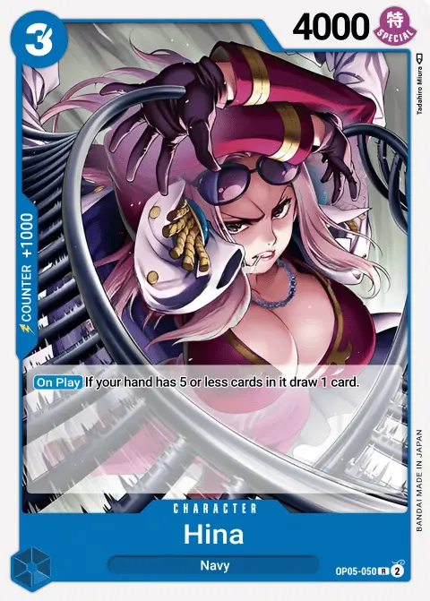 Hina (OP05-050) One Piece card