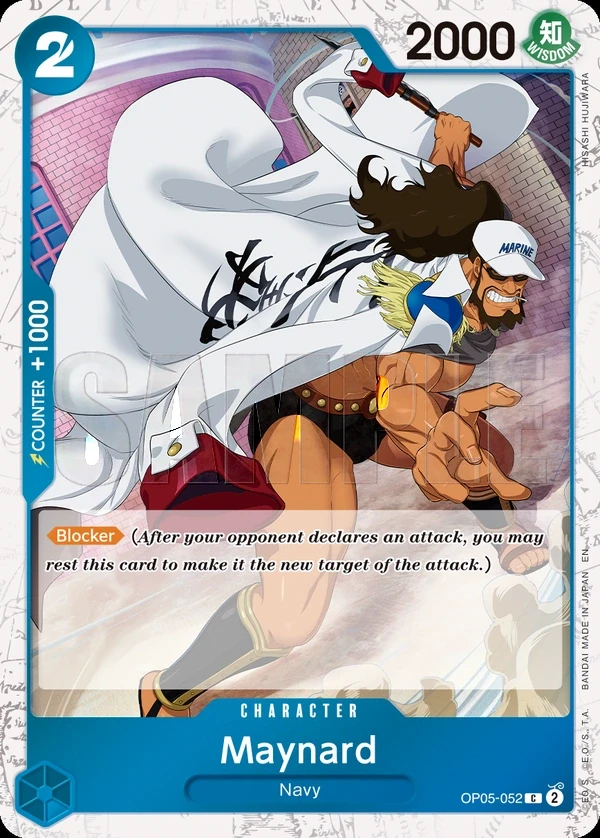 Maynard (OP05-052_p1) Alt Art One Piece card