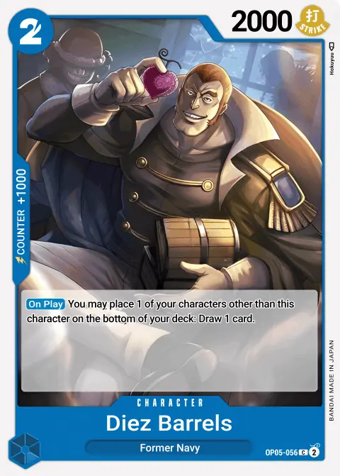 X.Barrels (OP05-056) One Piece card