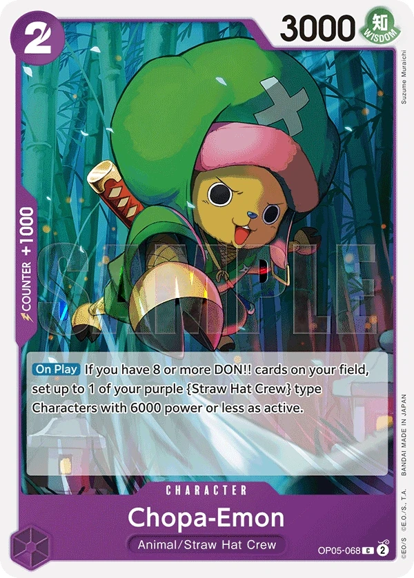 Chopa-Emon (OP05-068_r1) Reprint One Piece card