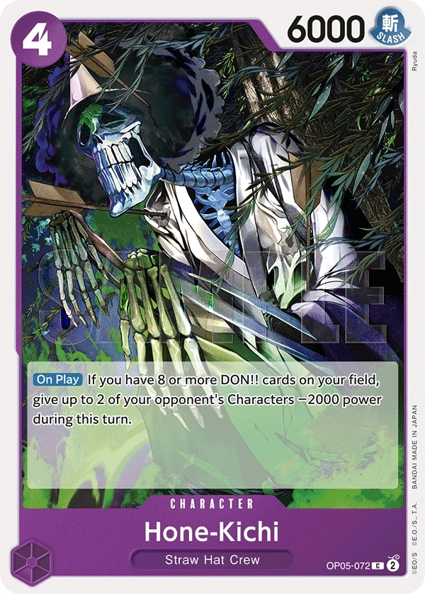 Hone-Kichi (OP05-072_r1) Reprint One Piece card