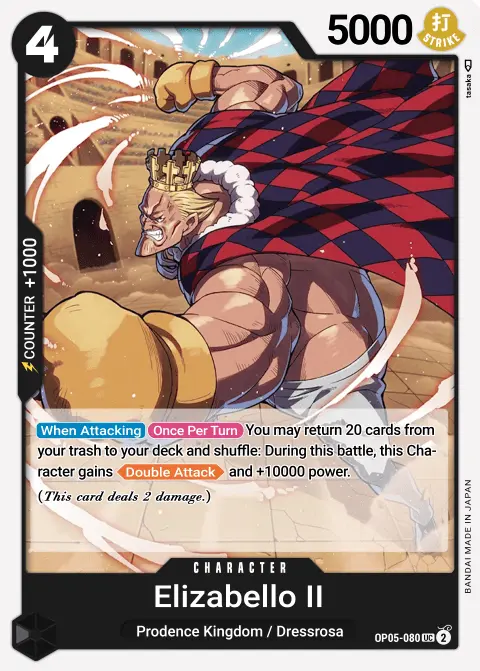 Elizabello II (OP05-080) One Piece card