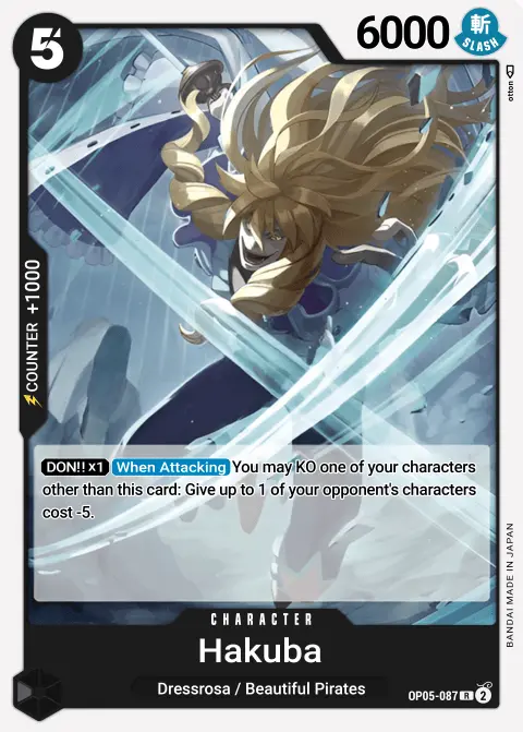 Hakuba (OP05-087) One Piece card