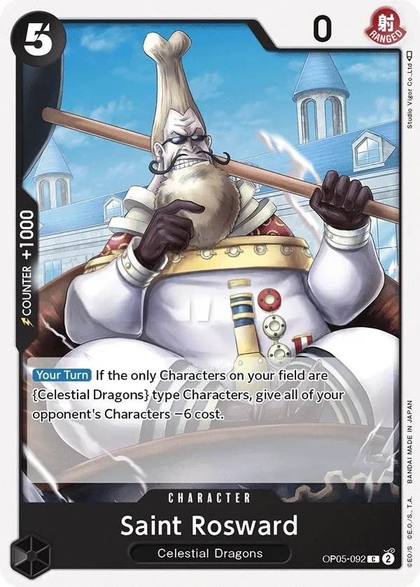 Saint Rosward (OP05-092) One Piece card
