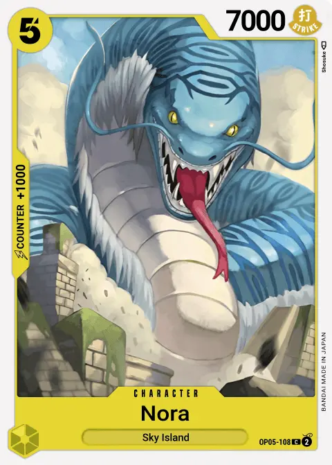 Nola (OP05-108) One Piece card