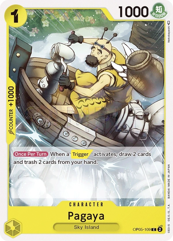 Pagaya (OP05-109) One Piece card