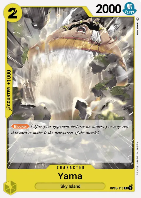 Yama (OP05-113) One Piece card