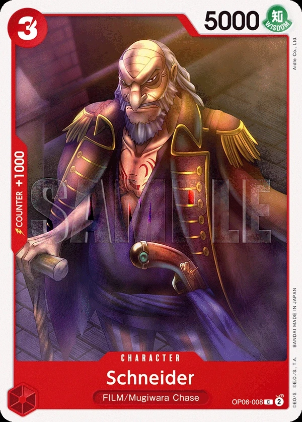 Schneider (OP06-008) One Piece card