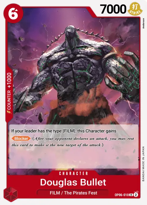 Douglas Bullet (OP06-010) One Piece card