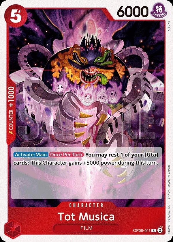 Tot Musica (OP06-011) One Piece card