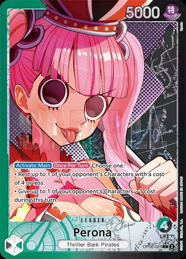 Perona (OP06-021_p1) Alt Art One Piece card