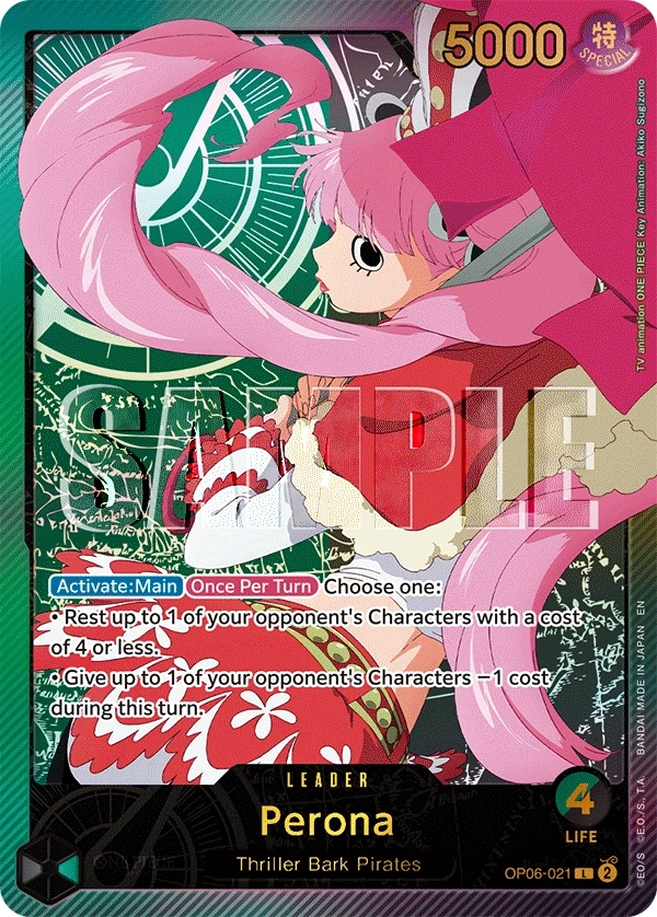 Perona (OP06-021_p2) Alt Art One Piece card