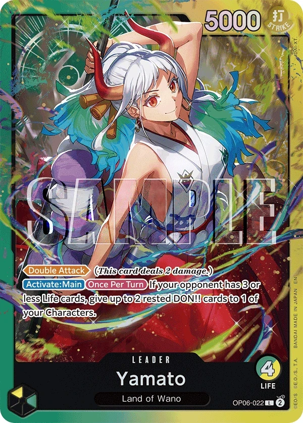Yamato (OP06-022_p3) Alt Art One Piece card