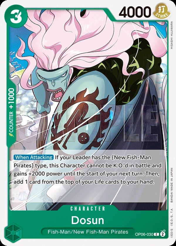 Dosun (OP06-030) One Piece card