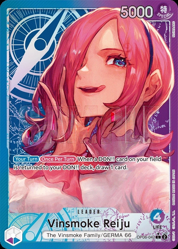 Vinsmoke Reiju (OP06-042_p1) Alt Art One Piece card