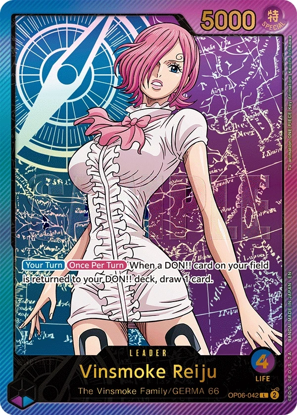 Vinsmoke Reiju (OP06-042_p2) Alt Art One Piece card