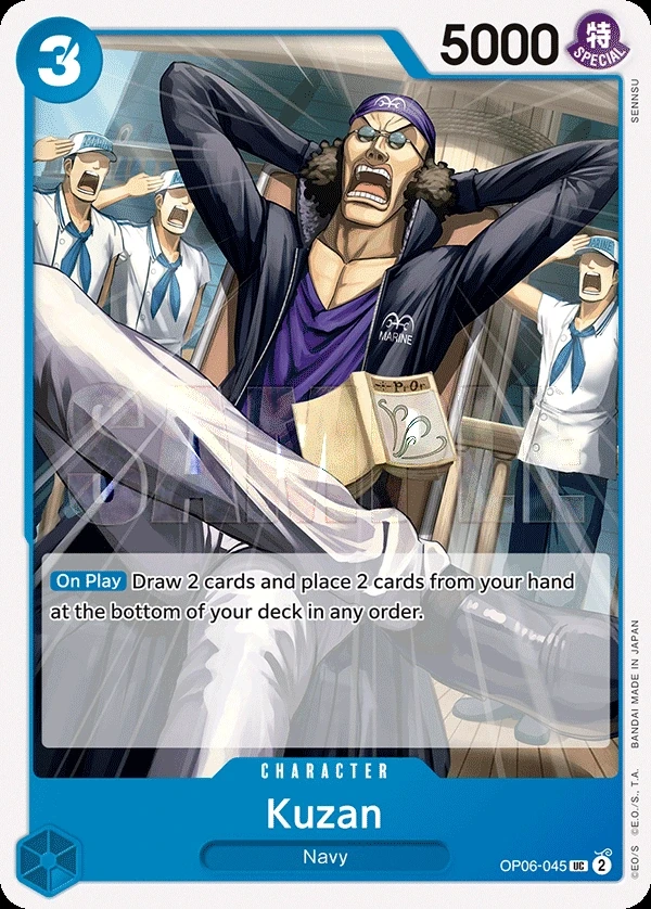 Kuzan (OP06-045) One Piece card