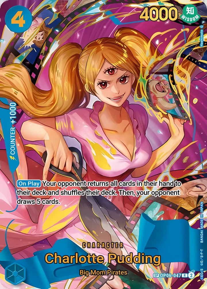 Charlotte Pudding (OP06-047_p2) SP One Piece card