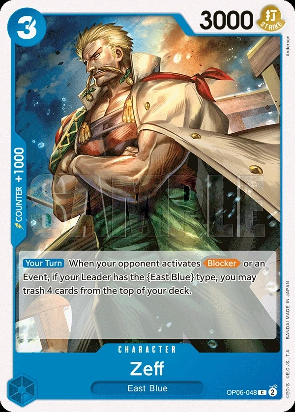 Zeff (OP06-048) One Piece card