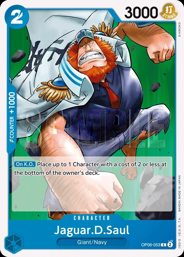 Jaguar.D.Saul (OP06-053) One Piece card