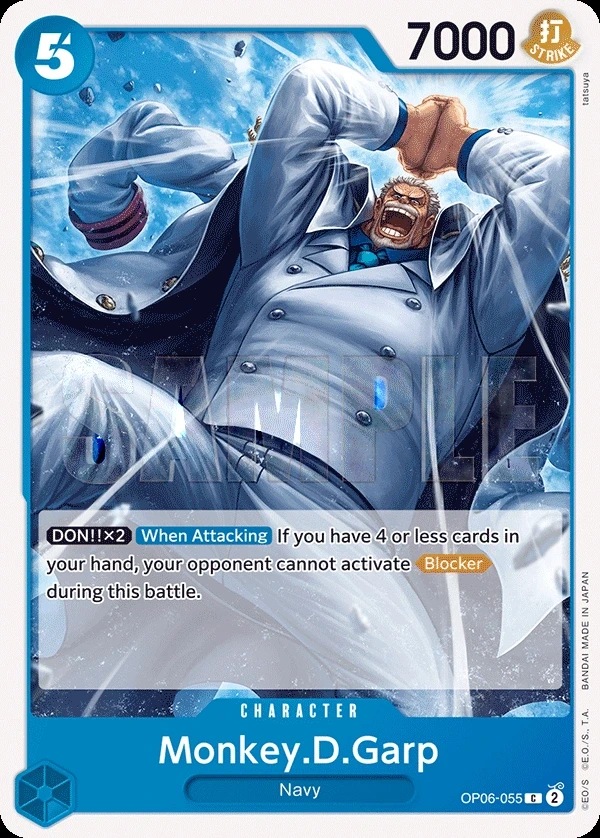 Monkey.D.Garp (OP06-055) One Piece card
