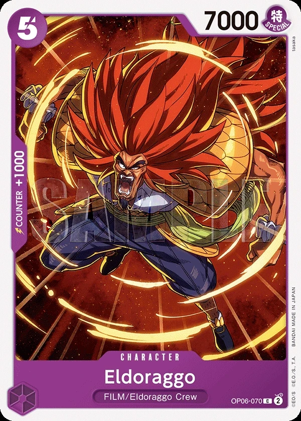 Eldoraggo (OP06-070) One Piece card