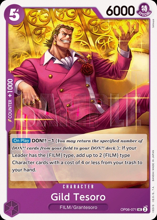 Gild Tesoro (OP06-071) One Piece card