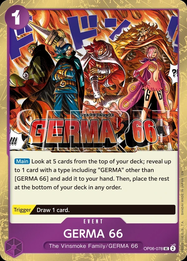 GERMA 66 (OP06-078_p1) Alt Art One Piece card