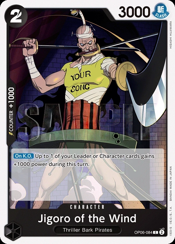 Jigoro of the Wind (OP06-084) One Piece card