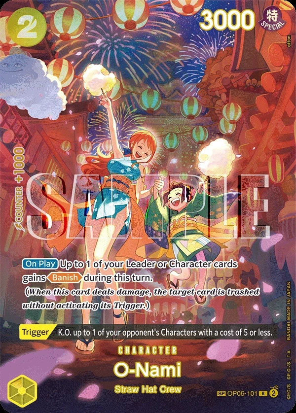 O-Nami (OP06-101_p2) SP One Piece card