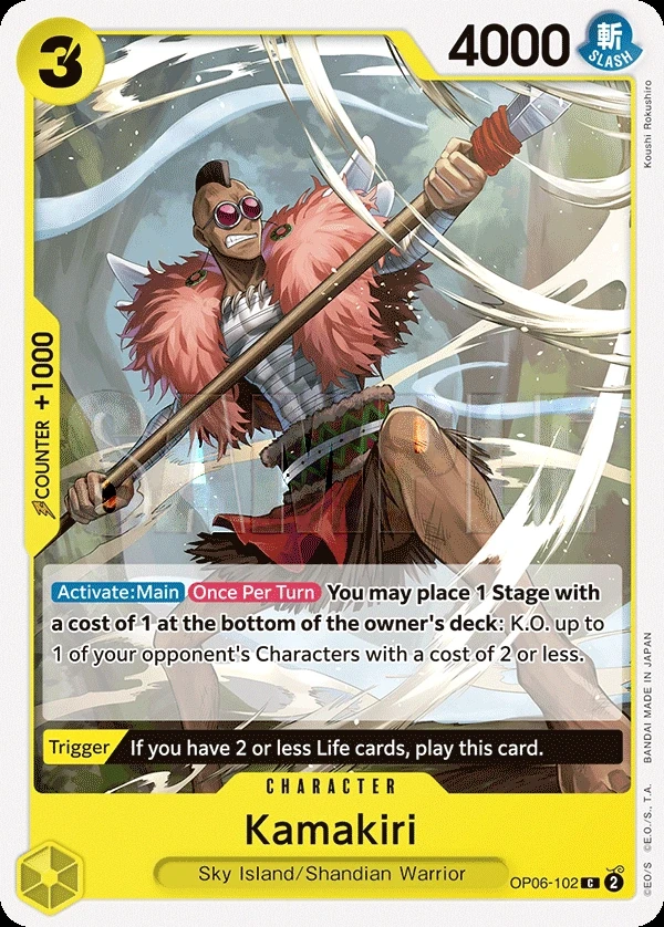 Kamakiri (OP06-102) One Piece card
