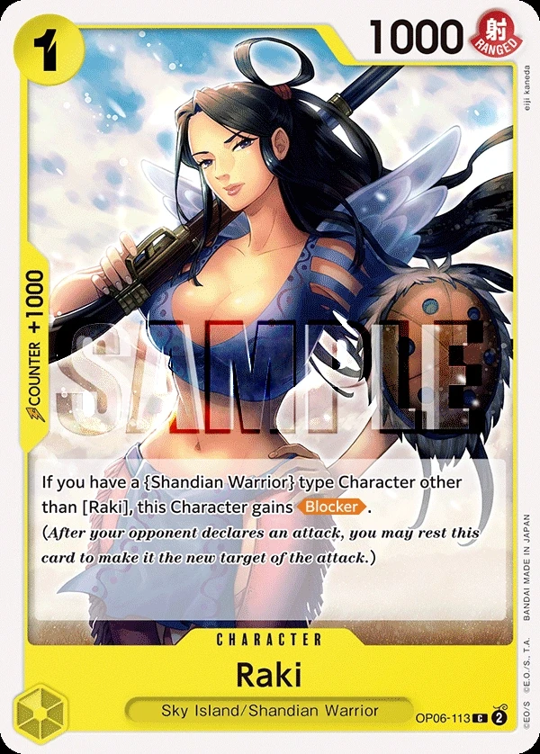 Raki (OP06-113) One Piece card