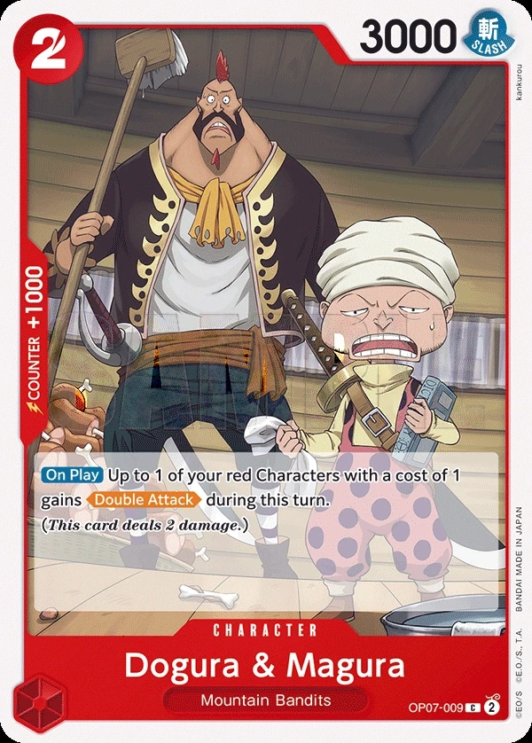 Dogura & Magura (OP07-009) One Piece card