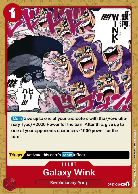 Galaxy Wink (OP07-016) One Piece card
