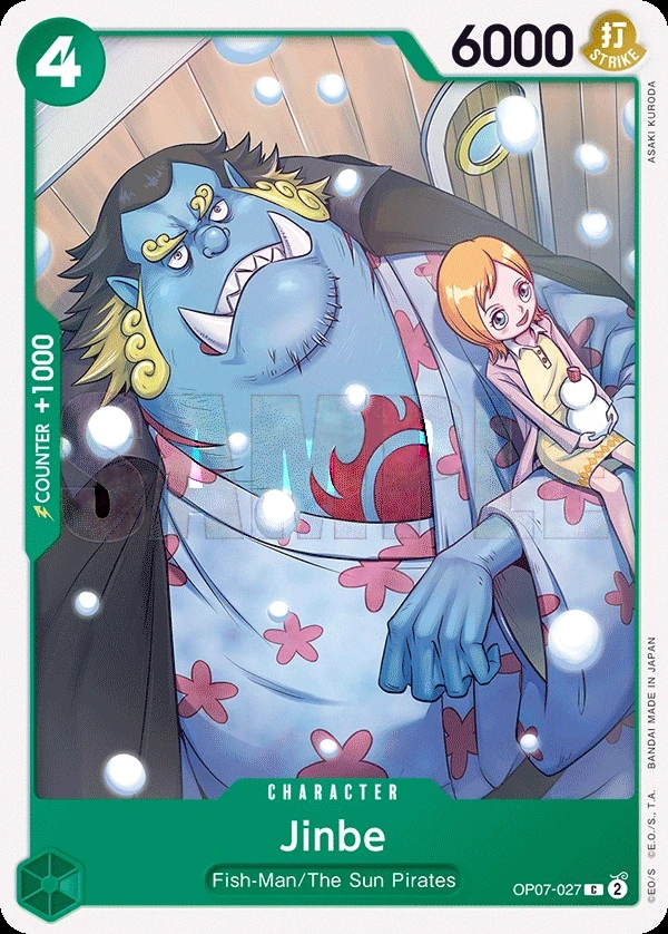 Jinbe (OP07-027) One Piece card