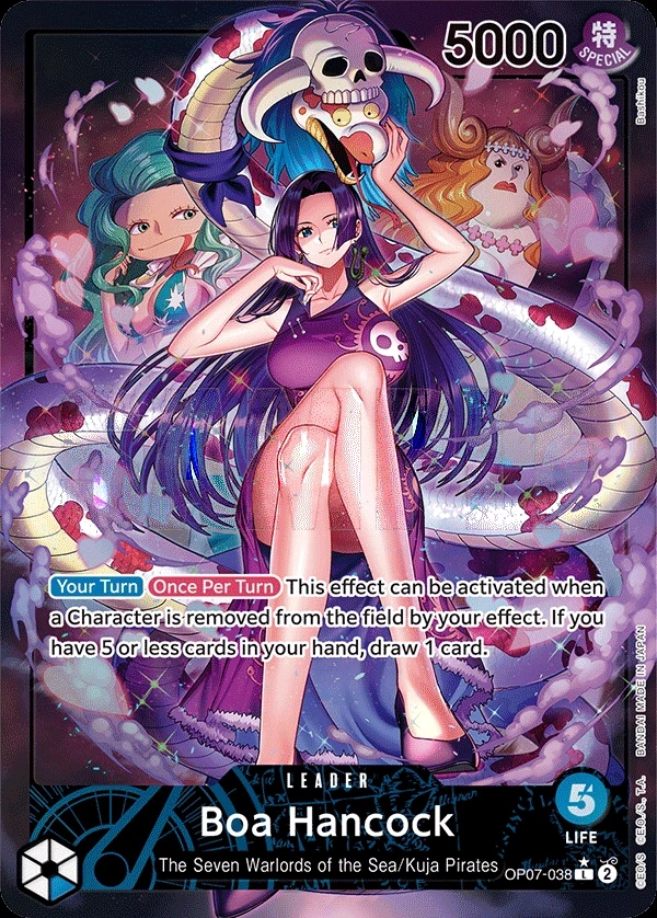 Boa Hancock (OP07-038_p1) Alt Art One Piece card