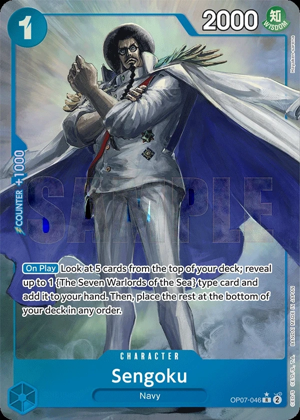 Sengoku (OP07-046_p1) Alt Art One Piece card