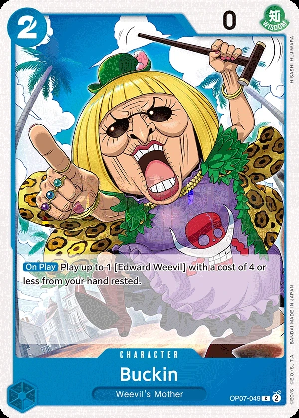 Buckin (OP07-049) One Piece card