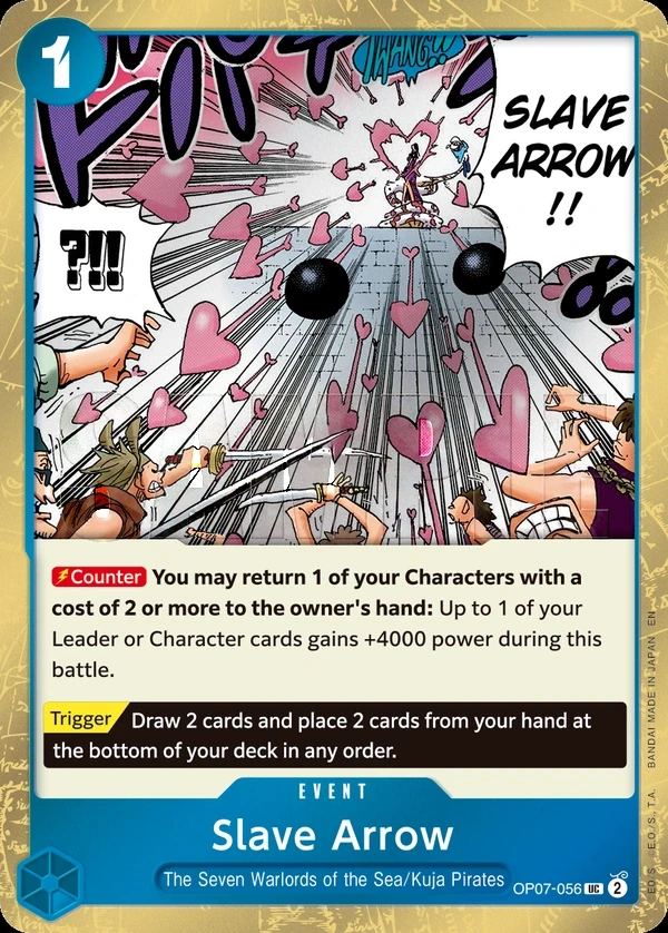 Slave Arrow (OP07-056_p1) Alt Art One Piece card