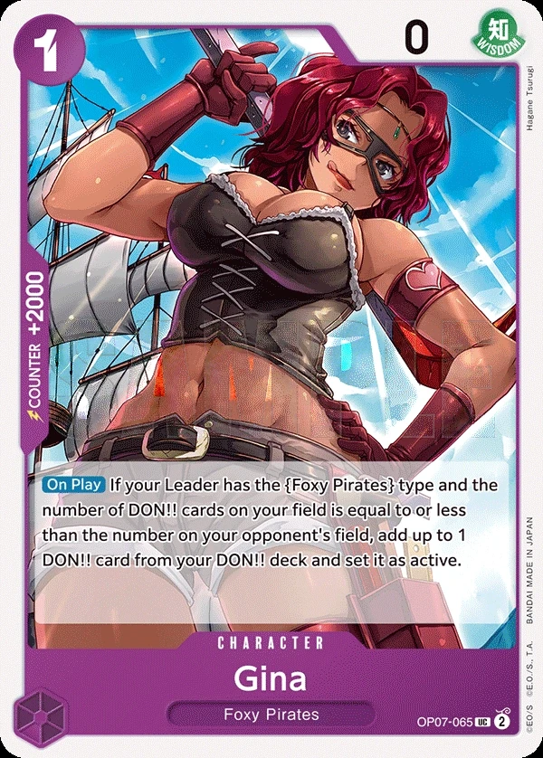 Gina (OP07-065) One Piece card