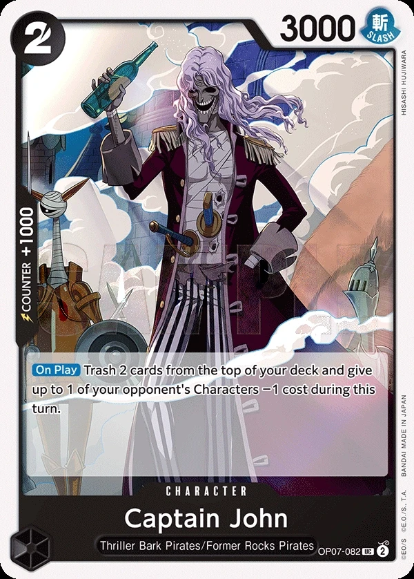 Captain John (OP07-082) One Piece card