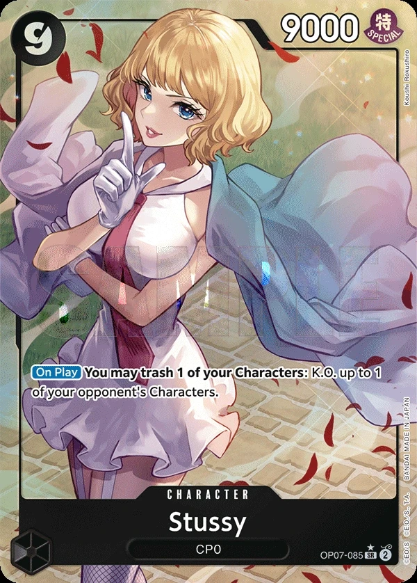 Stussy (OP07-085_p1) Alt Art One Piece card