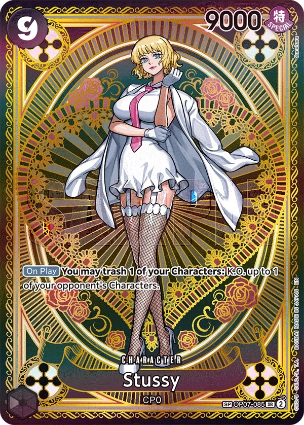 Stussy (OP07-085_p2) SP One Piece card